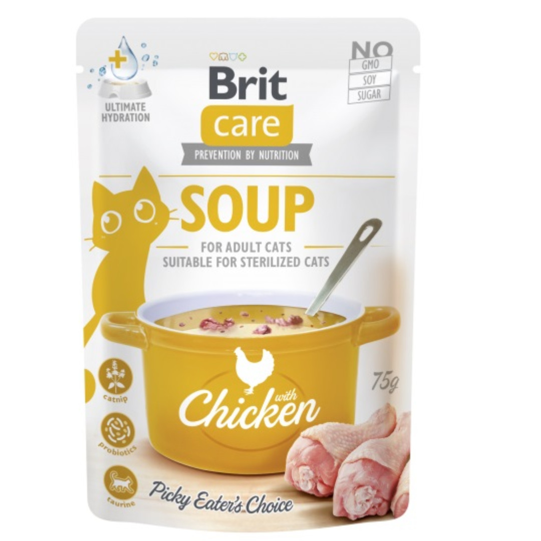 BRIT Care Soup Chicken - polévka pro kočku - 75g - foto 1