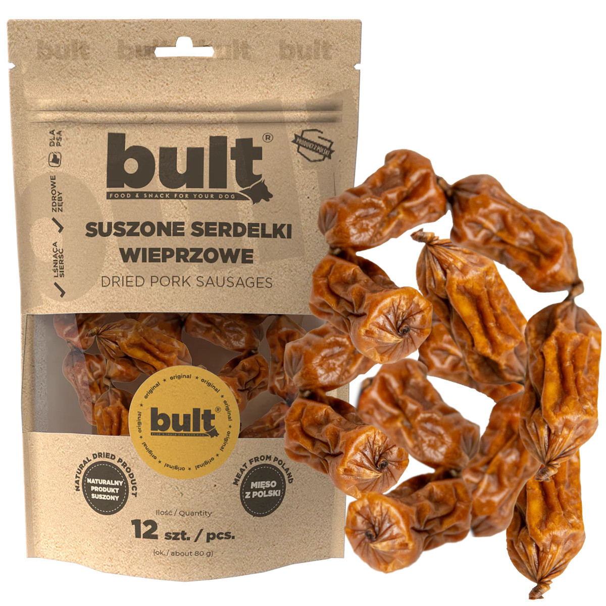 BULT Dried pork sausages - pamlsek pro psa - 12 - foto 1