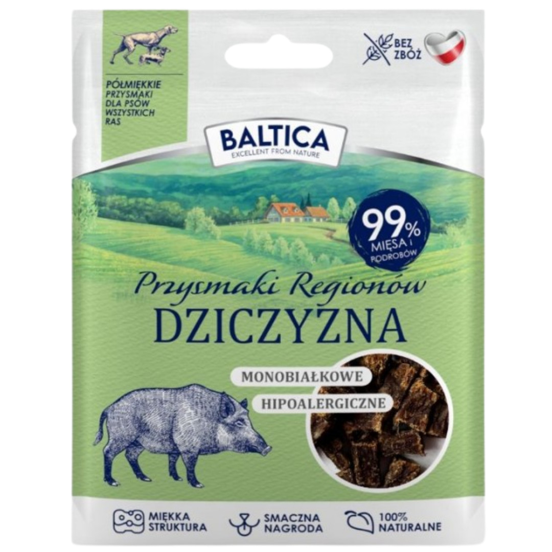 BALTICA Przysmaki regionów Mono Venison - pamlsek pro psa - 30g - foto 1