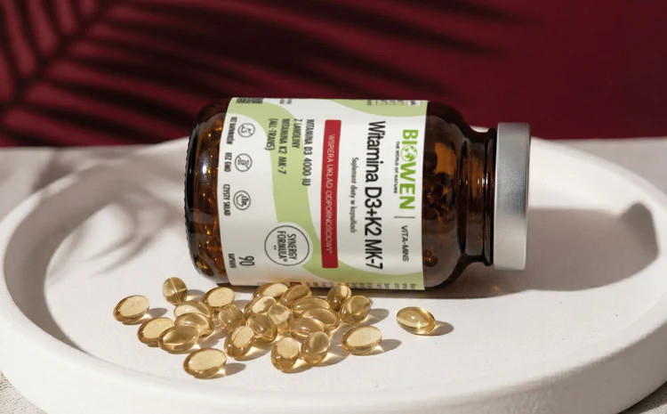 BIOWEN Vitaminy D3 + K2 MK-7 – doplněk stravy pro lidi – 90 kapslí - foto 5