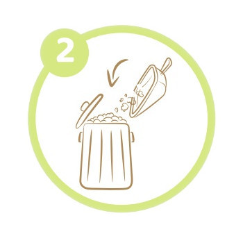 DIAMENTIQ Tofu Matcha Ultra clumping - rostlinné stelivo - 4kg - foto 5