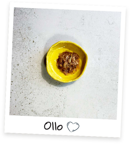 OLLO Cat nr 9 Tuna & Anchovy in broth - mokré krmivo pro kočky - 70g - foto 3