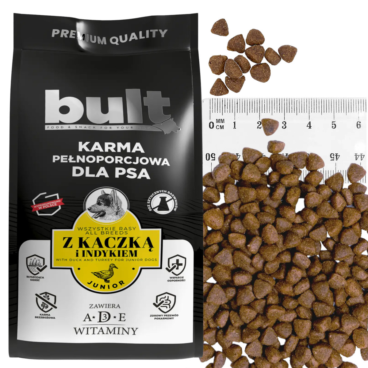 BULT Duck and Turkey Puppy - suché krmivo pro psy - 12kg - foto 1