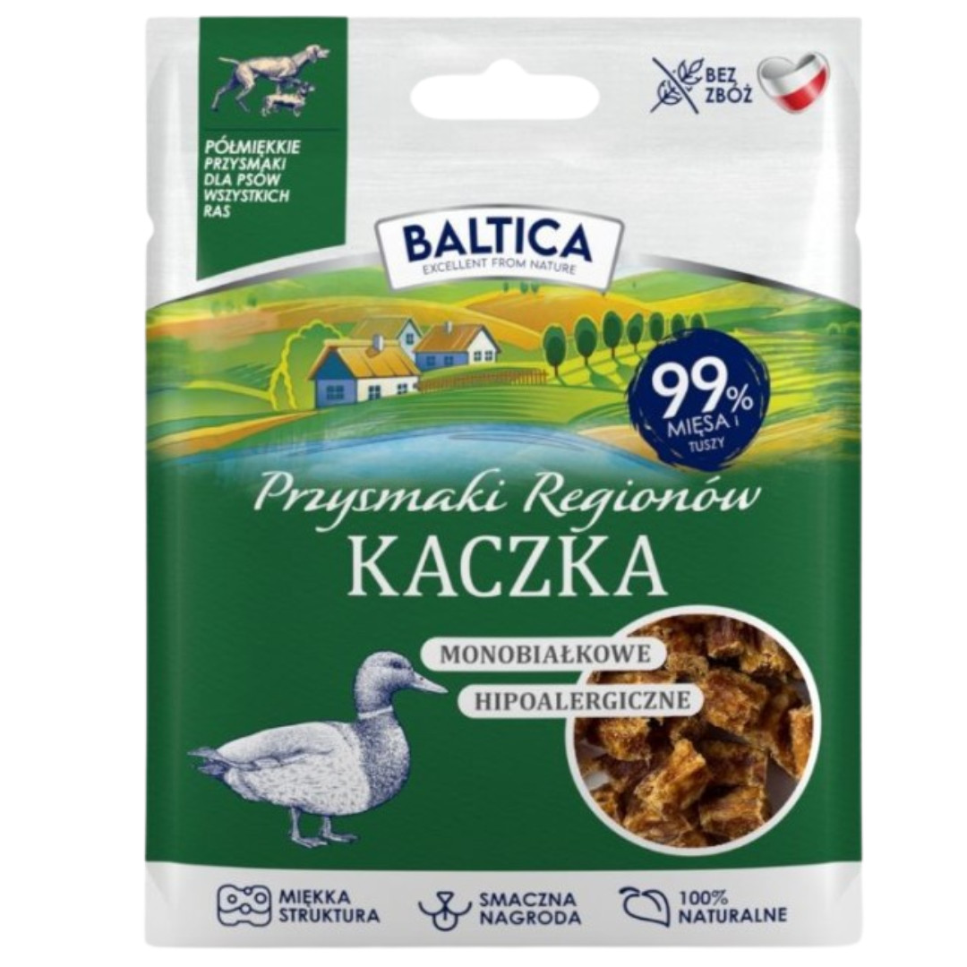 BALTICA Przysmaki regionów Mono Duck - pamlsek pro psa - 30g - foto 1