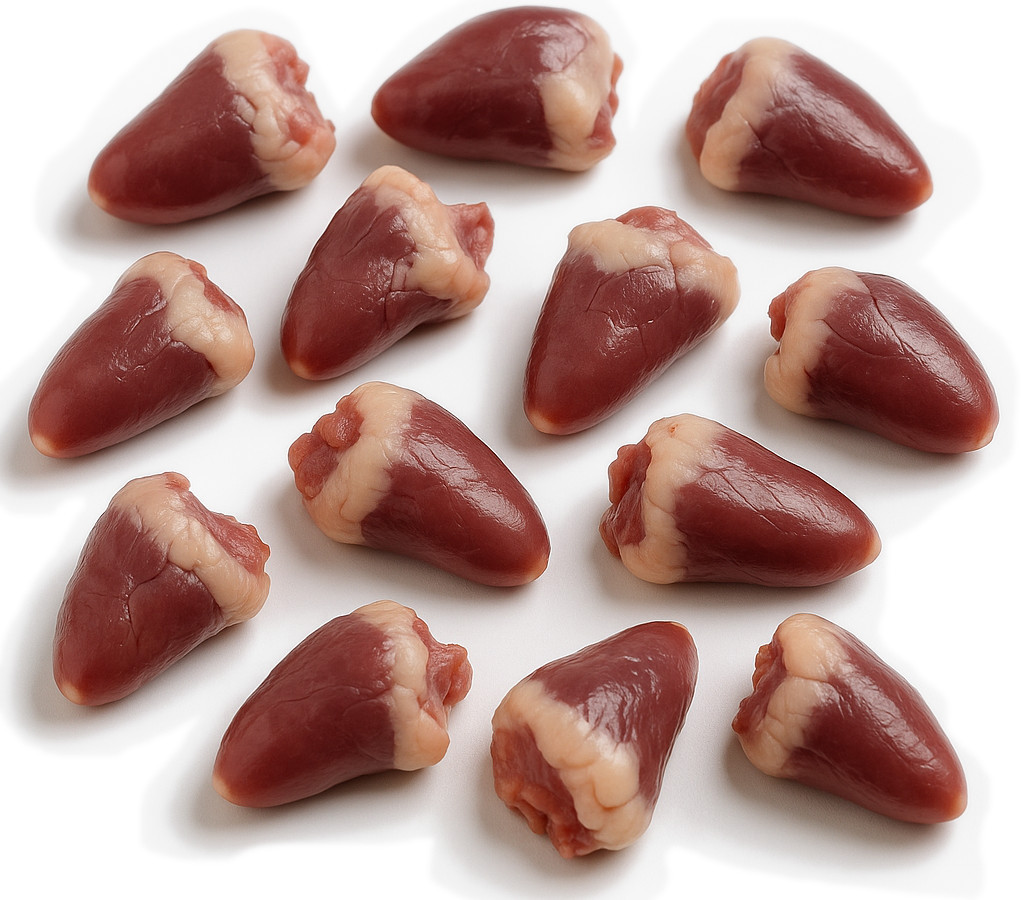 TUF TUF with chicken hearts - mokré krmivo pro kočky - 100g - foto 2
