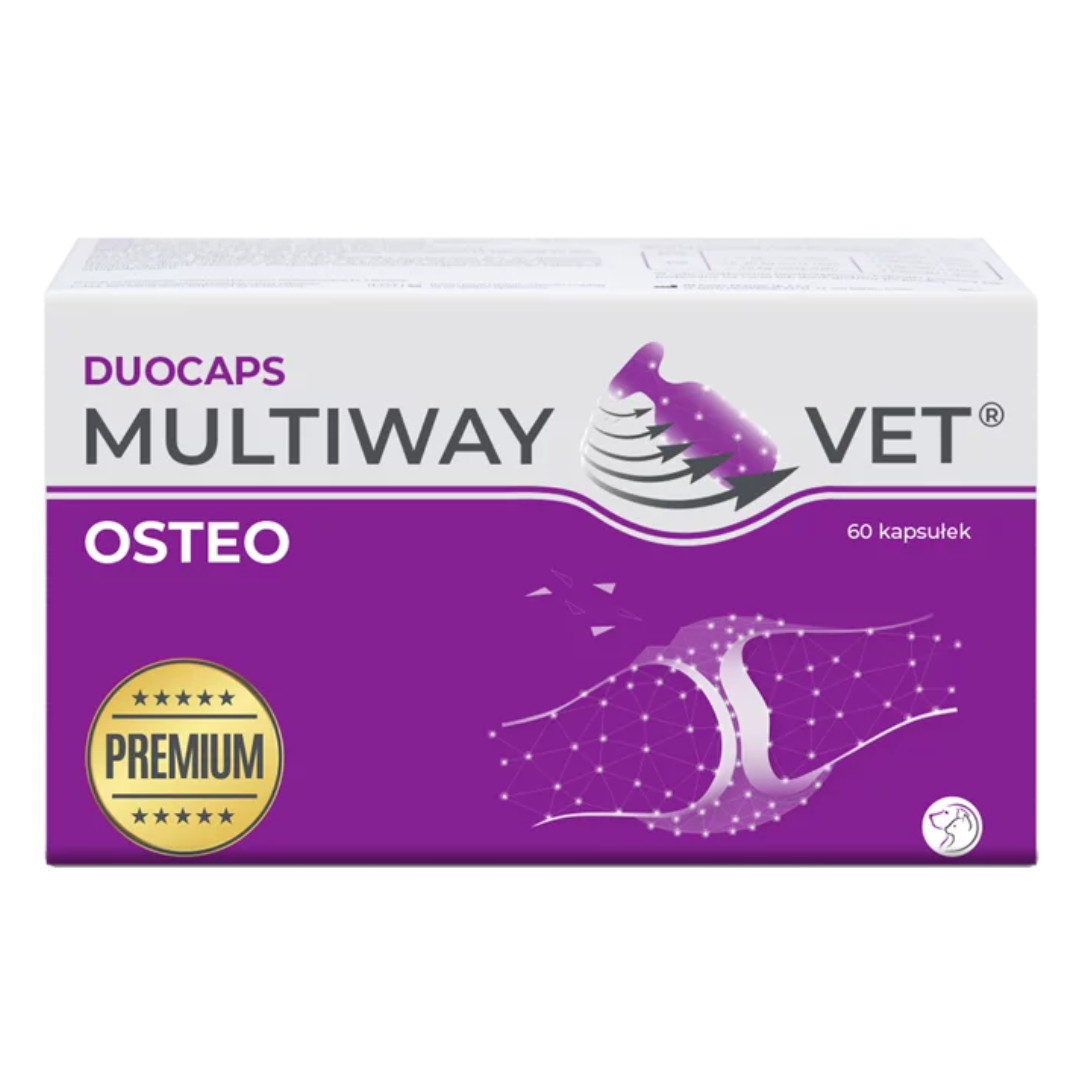 JM SANTE Multiway Vet Duocaps Osteo - twist-off kapsle na klouby pro psy a kočky – 60 ks - foto 1