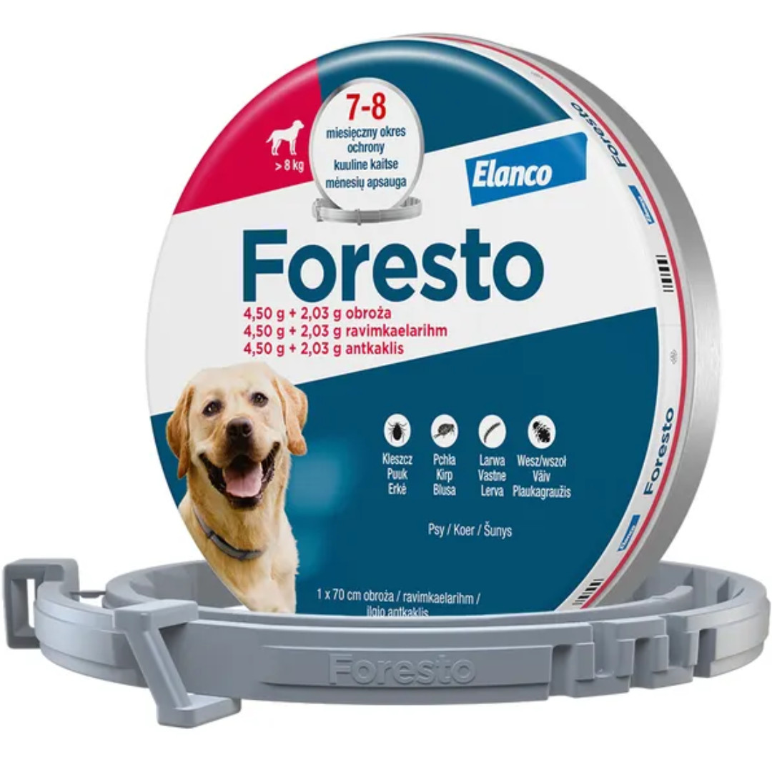 ELANCO Foresto obojek pro psy nad 8 kg - foto 2