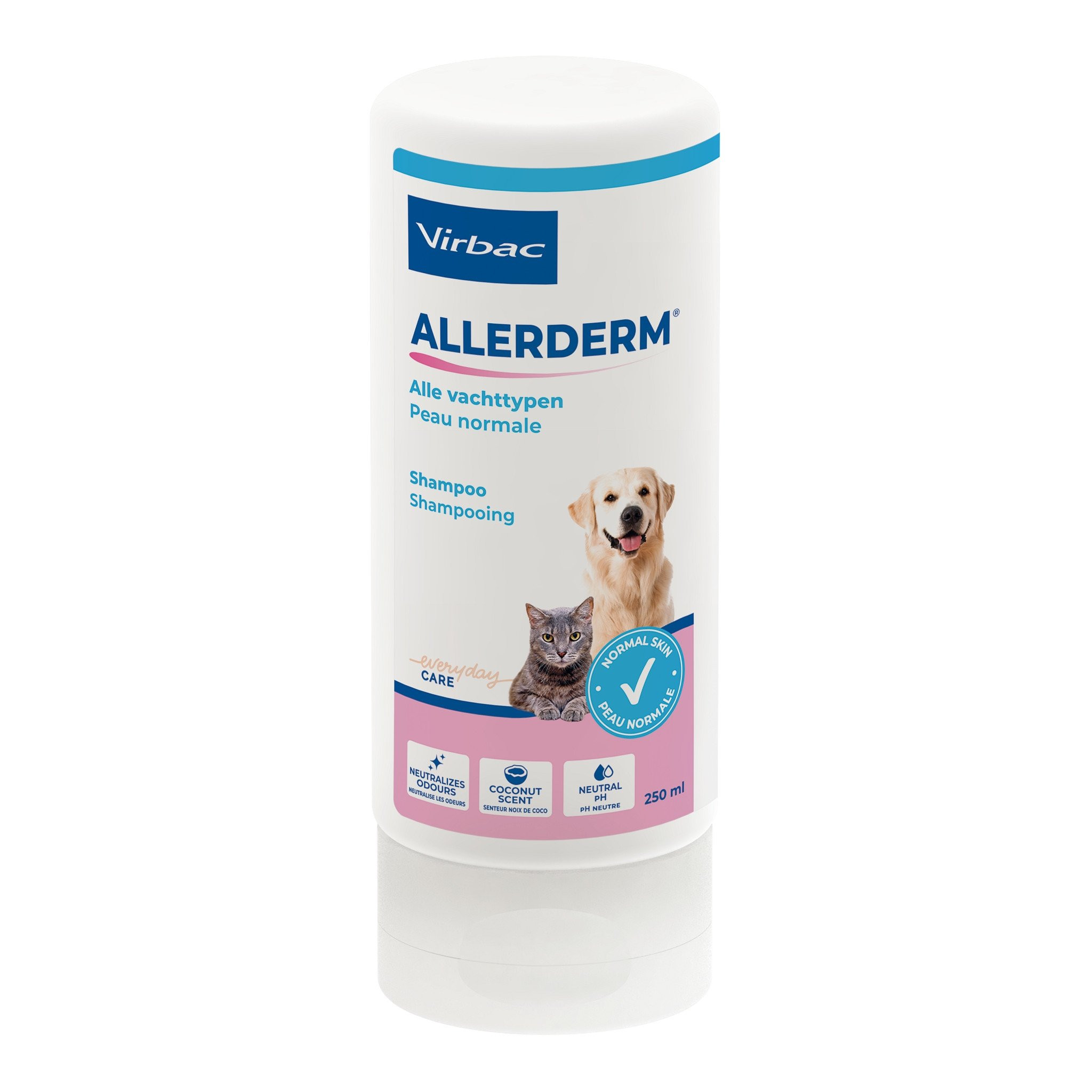 VIRBAC Allerderm Normal - šampon pro psy a kočky - 250ml - foto 1