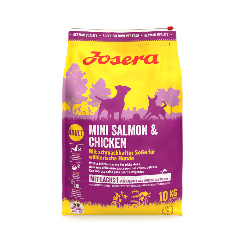 JOSERA Mini Salmon & Chicken - suché krmivo pro psy - 10kg - foto 1