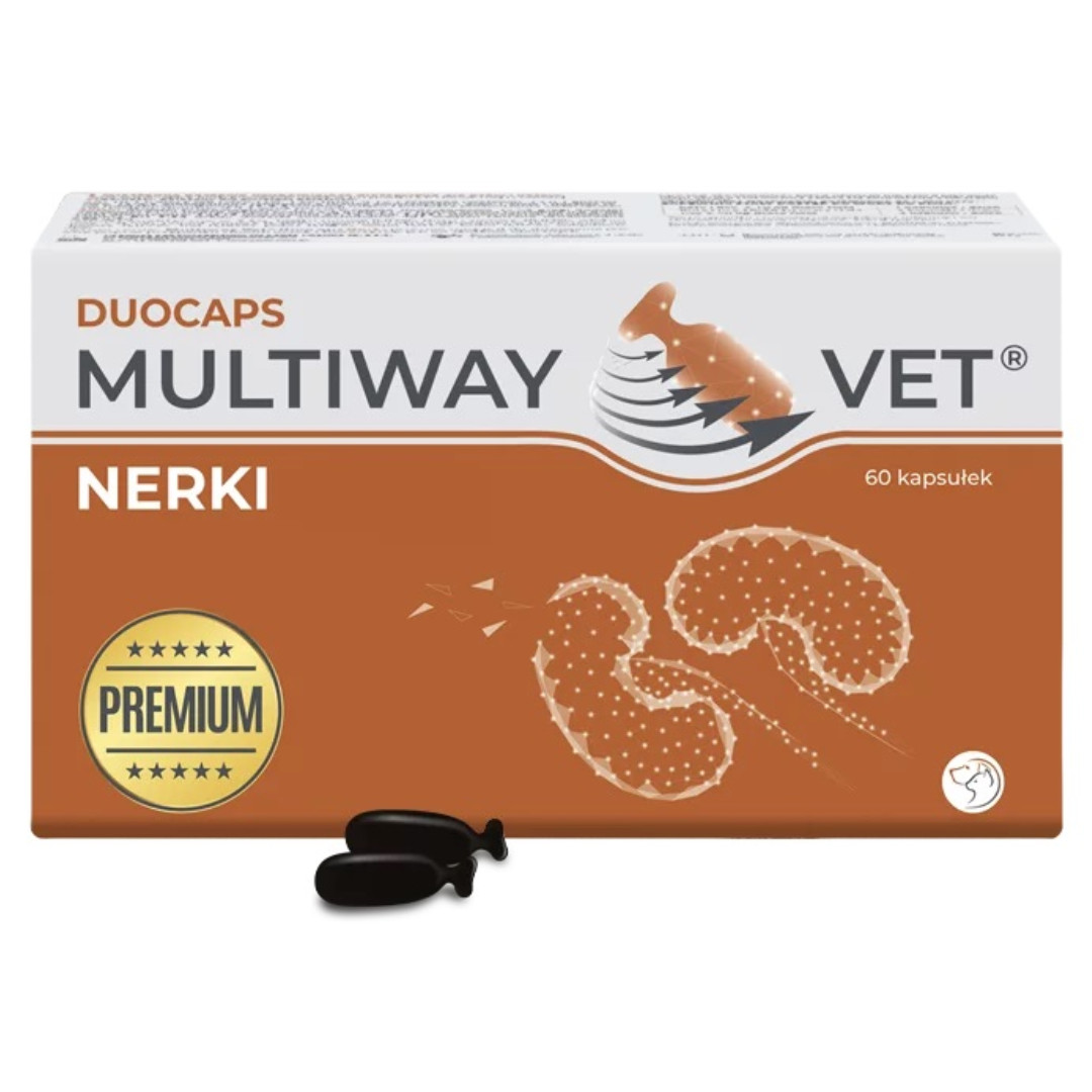 JM SANTE Multiway Vet Duocaps Kidneys - twist-off kapsle na ledviny pro psy a kočky – 60 ks - foto 3