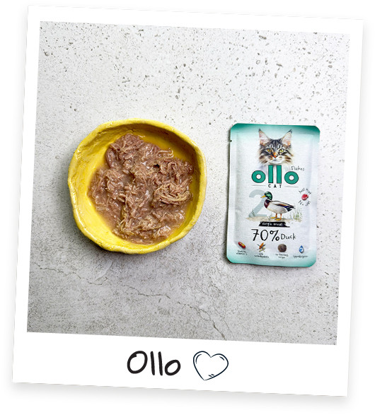 OLLO Cat No. 2 Duck Mono - mokré krmivo pro kočky - 85g - foto 6