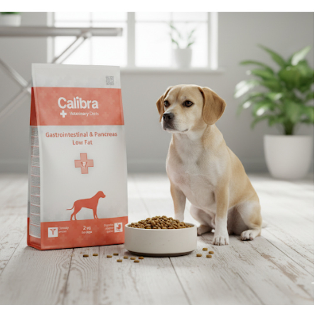 CALIBRA VD Dog Gastrointestinal&Pancreas Low Fat - suché krmivo pro psy - 2kg - foto 3