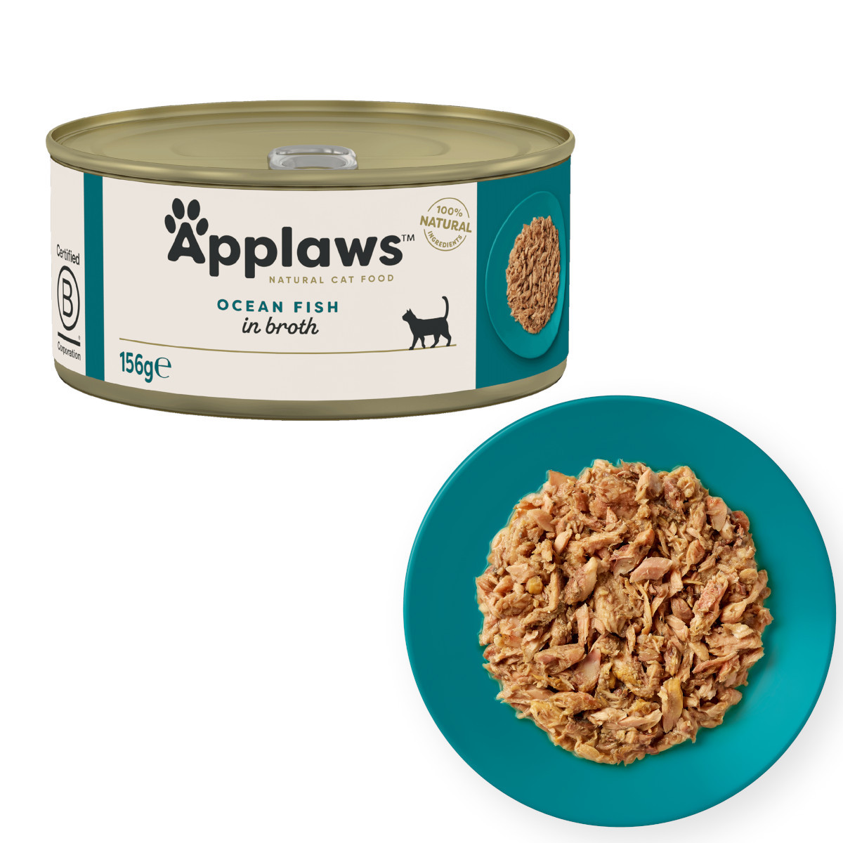 APPLAWS Mix Samks - mokré krmivo pro kočky - 10x156g - foto 4