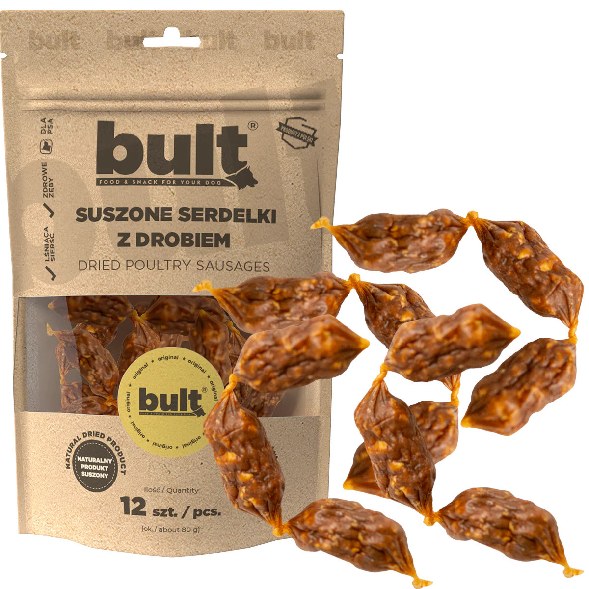 BULT Dried poultry sausages - pamlsek pro psa - 12 - foto 1