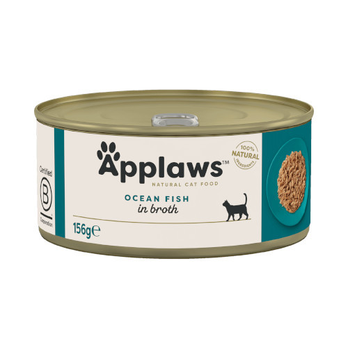 APPLAWS Mix Samks - mokré krmivo pro kočky - 10x156g - foto 6