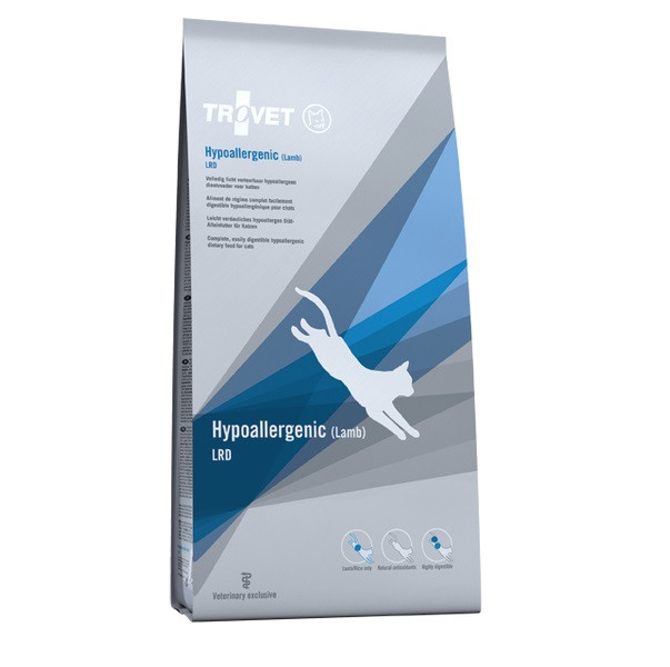TROVET Hypoallergenic LRD with lamb - suché krmivo pro kočky - 2,5kg - foto 2