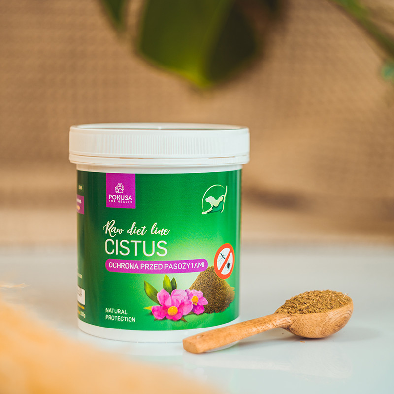 POKUSA RawDietLine Cistus - doplňky stravy pro psy a kočky - 500g - foto 3