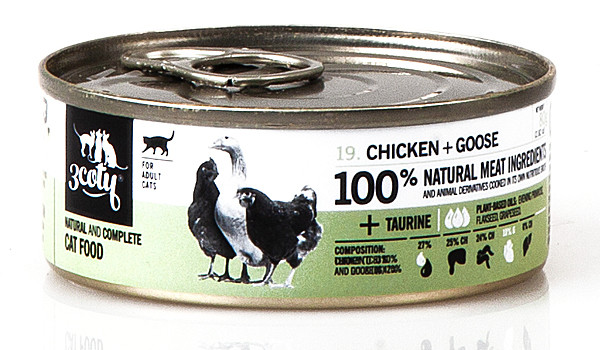 3COTY Chicken with goose - mokré krmivo pro kočky - 80g - foto 9