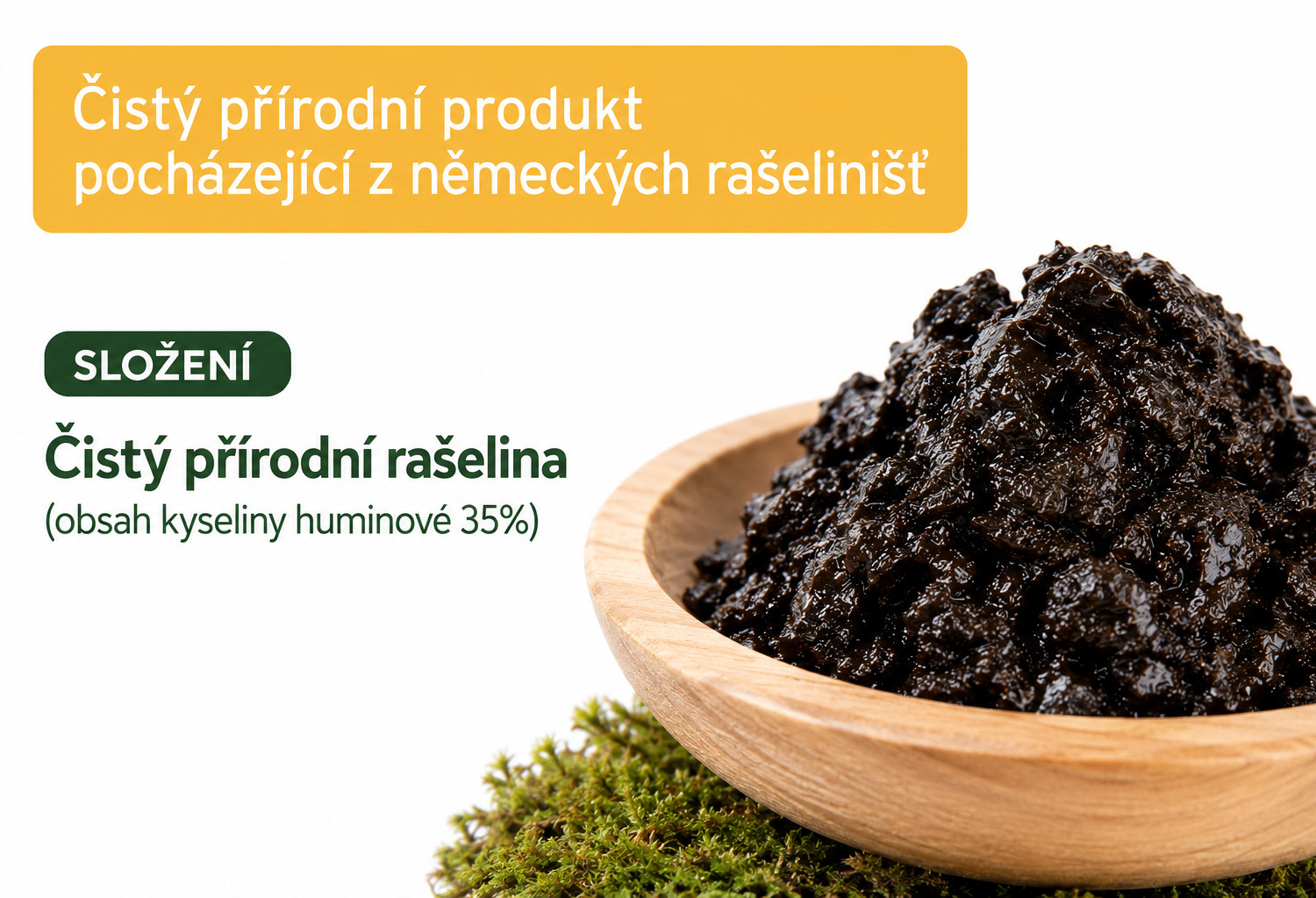 ANIFORTE Natural moor mud - doplňky stravy pro psy a kočky - 300g - foto 2