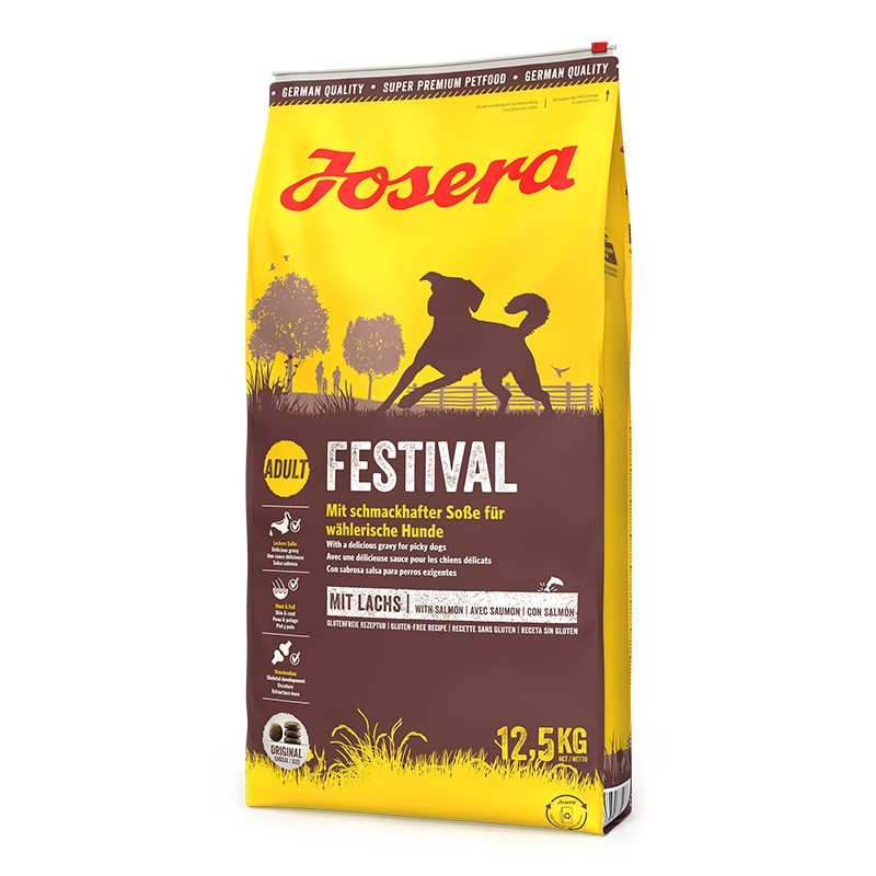 Josera Festival 12,5 kg Dospělý jedinec Losos - foto 1