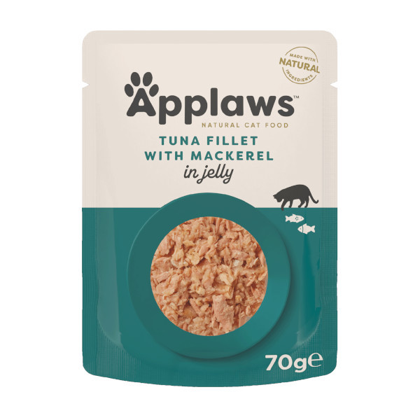 APPLAWS Cat Smíšené příchutě v želé a vývaru - mokré krmivo pro kočky - 10x70g - foto 11