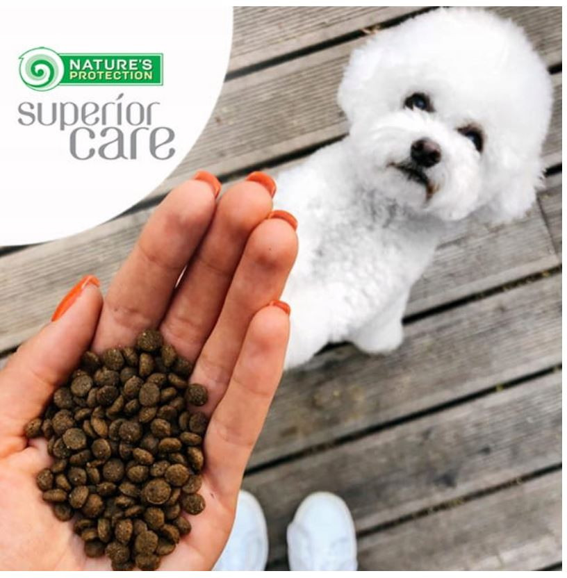 NATURE'S PROTECTION Superior Care White dog Small breeds Insect - suché krmivo pro psy - 1,5kg - foto 5