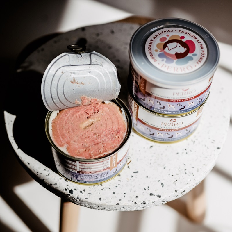 PERRO Junior Turkey and pumpkin - mokré krmivo pro psy - 410g - foto 1