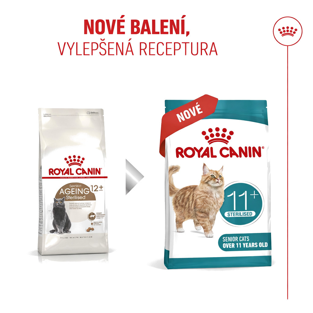 ROYAL CANIN Ageing 11+ Sterilised - suché krmivo pro kočky - 4kg - foto 8
