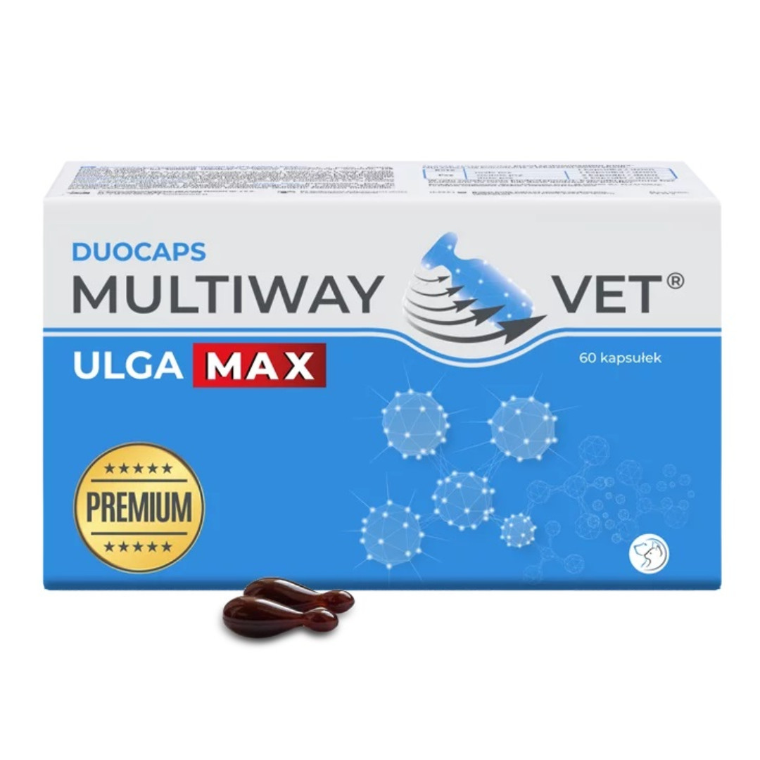 JM SANTE Multiway Vet Duocaps Ulga Max - twist-off kapsle pro zmírnění stresu a nepohodlí pro psy a kočky – 60 ks - foto 2