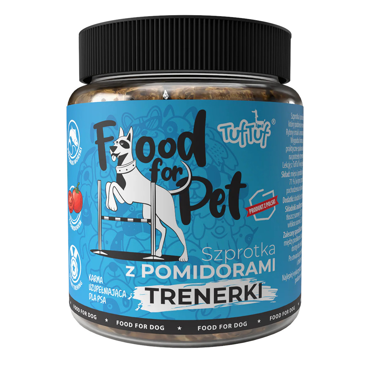 TUF TUF Trainers Šprot s rajčaty - pamlsek pro psy - 4x120g - foto 3