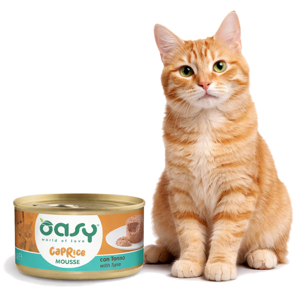 OASY Caprice Mousse Tuna - mokré krmivo pro kočky - 85g - foto 3