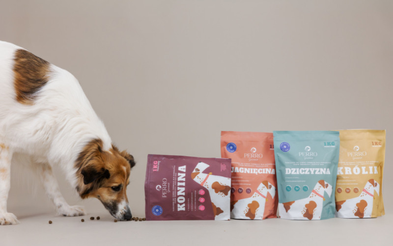 PERRO Gourmet Rabbit Cold-pressed - suché krmivo pro psy - 1kg - foto 3