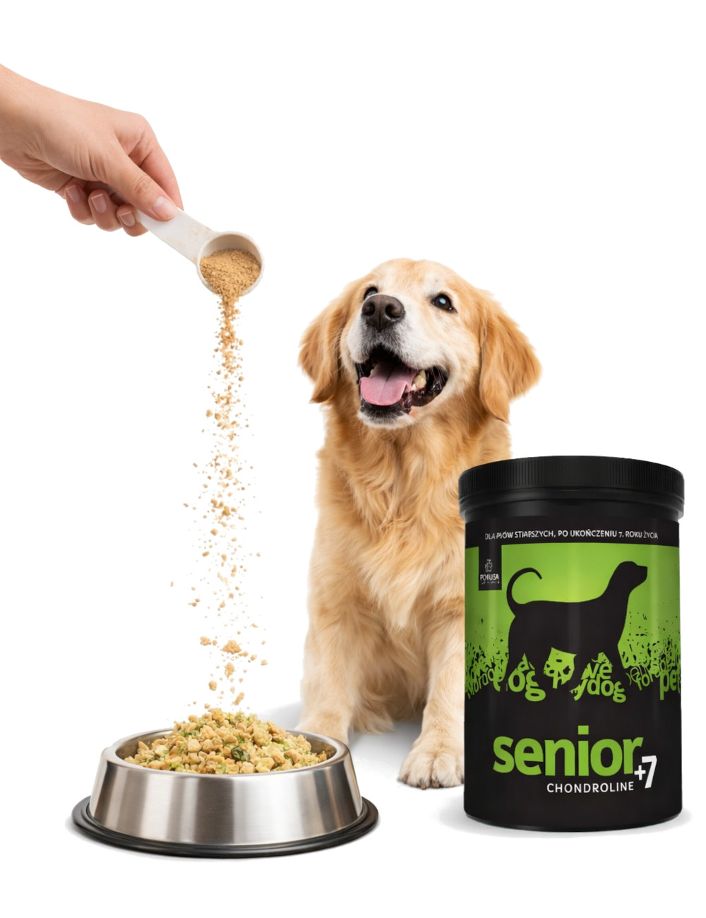 POKUSA BreedingLine ChondroLine Senior - doplňky stravy pro psy- 350g - foto 3