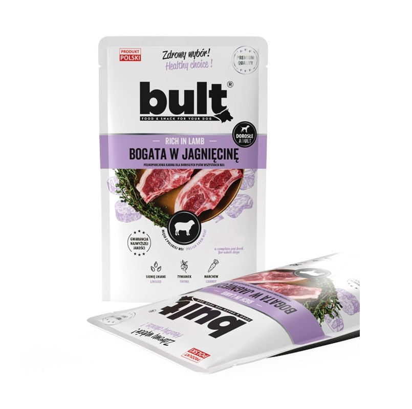 BULT Rich in lamb - vlhké krmivo pro psy - 100g - foto 2
