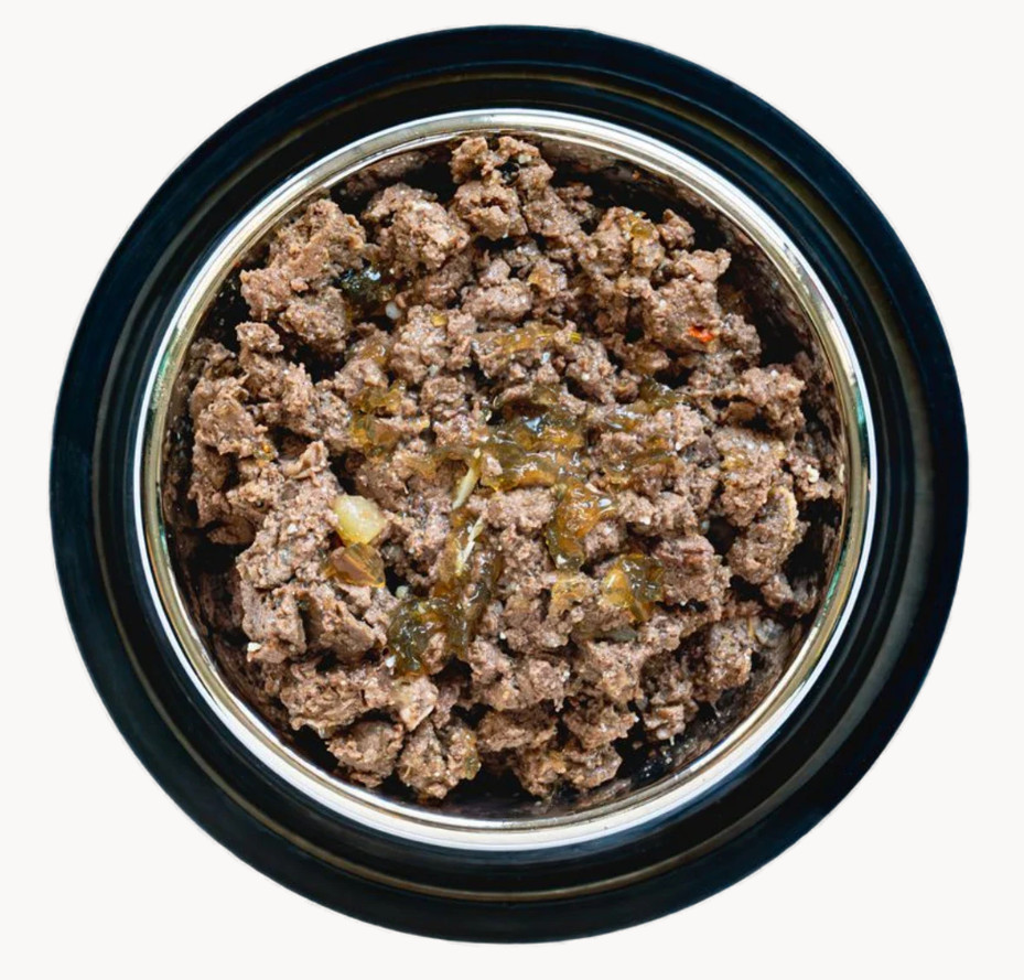 DOBRY PIES Mono Čistá koza + kolagen – vlhké krmivo pro psa – 400g - foto 3