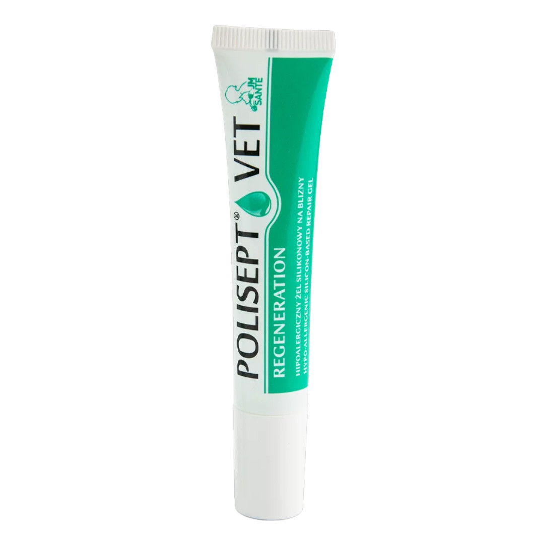 JM SANTE Polisept Vet Regeneration - ochranný gel pro psy a kočky – 15 ml - foto 3