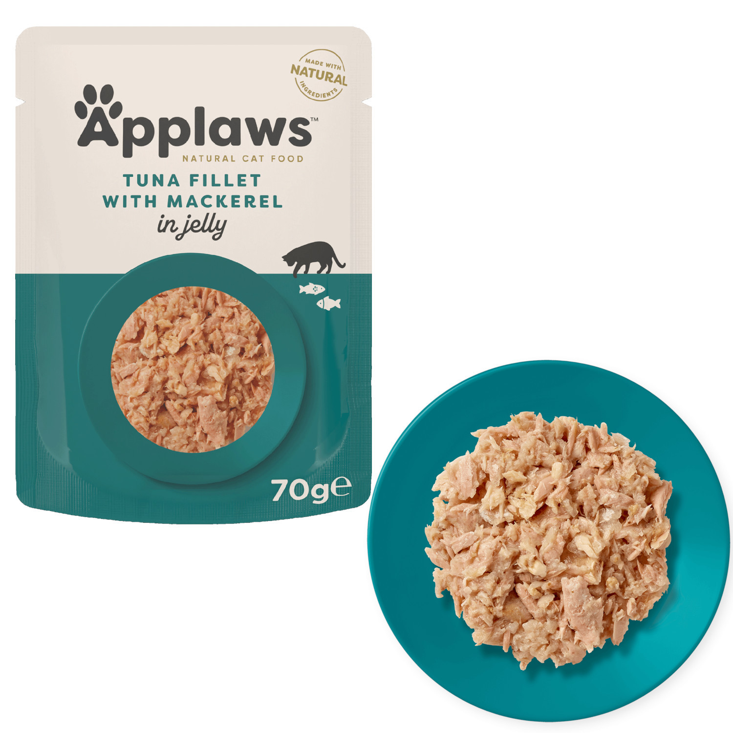 APPLAWS Cat Smíšené příchutě v želé a vývaru - mokré krmivo pro kočky - 10x70g - foto 9