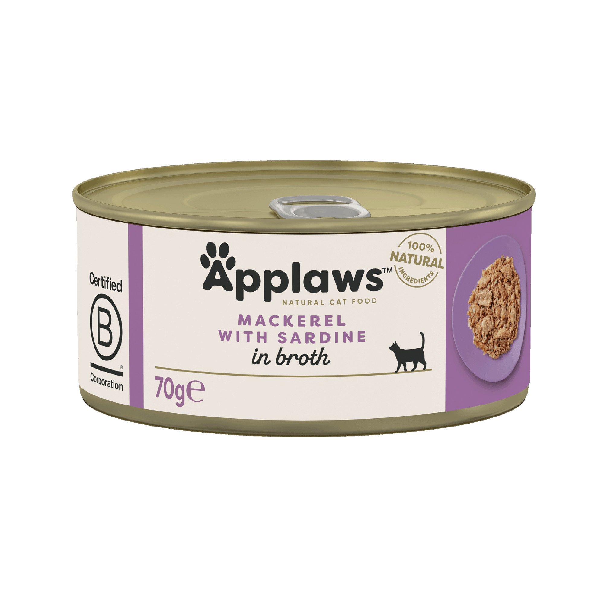  APPLAWS Cat Mixed Flavours - mokré krmivo pro kočky - 12x70g - foto 4