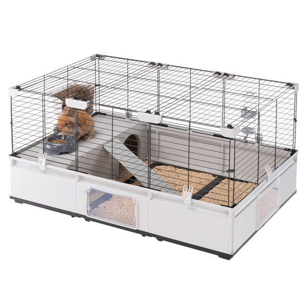 FERPLAST Modular 2 - klec pro králíka a morče domácí - 109 x 72 x 56cm - foto 3