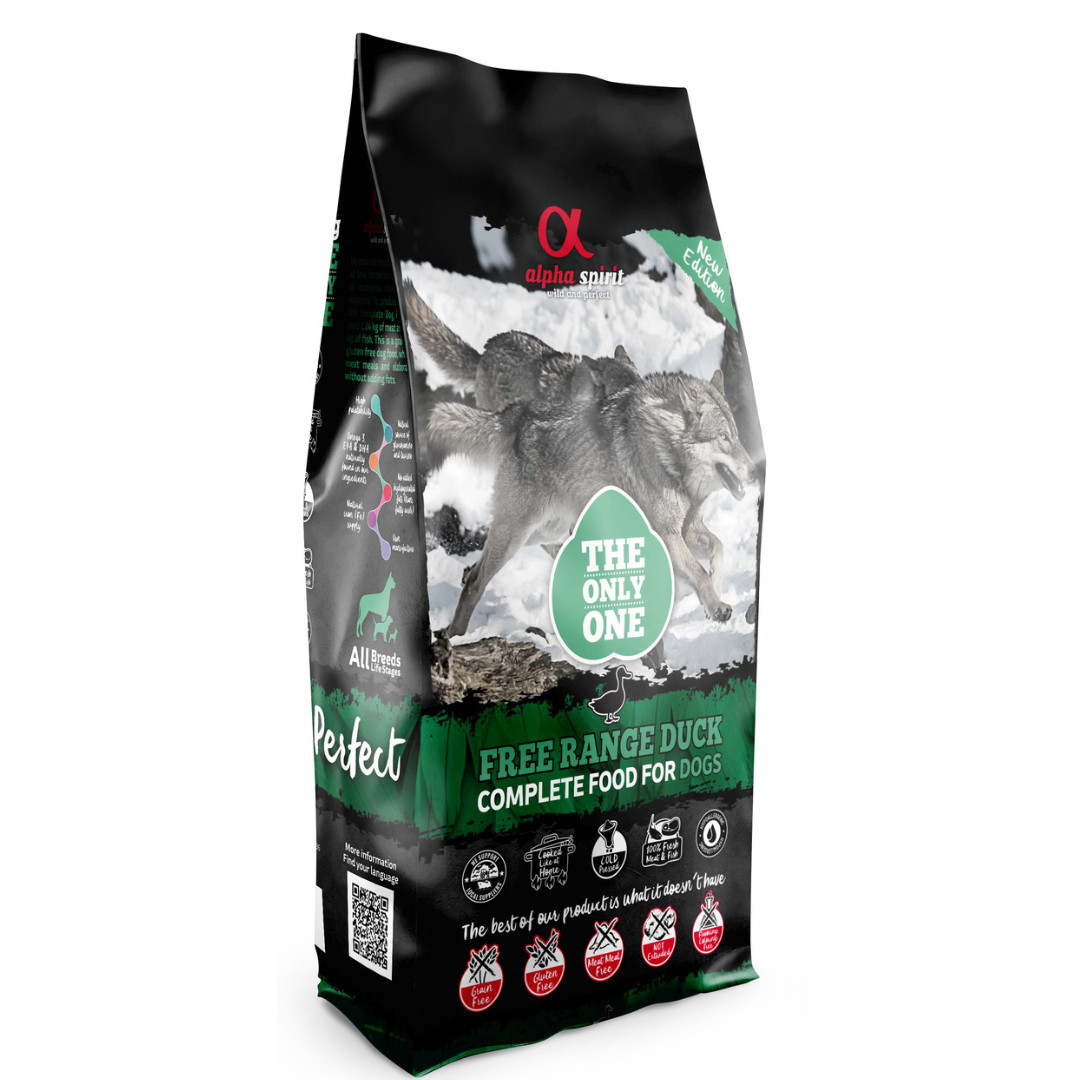 ALPHA SPIRIT Duck - suché krmivo pro psy - 12kg - foto 1