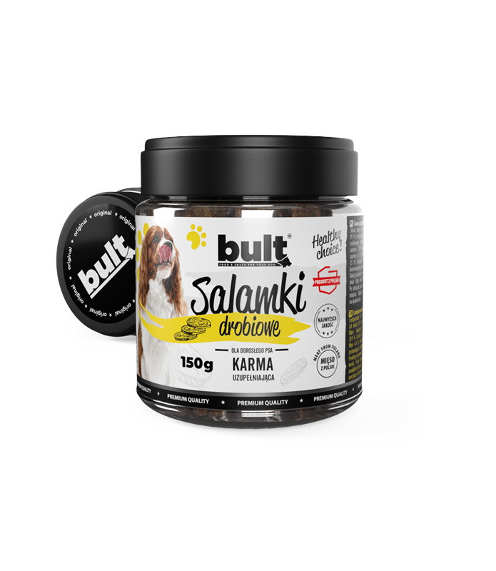 BULT Drůbeží salám - pochoutka pro psy - 150g - foto 2