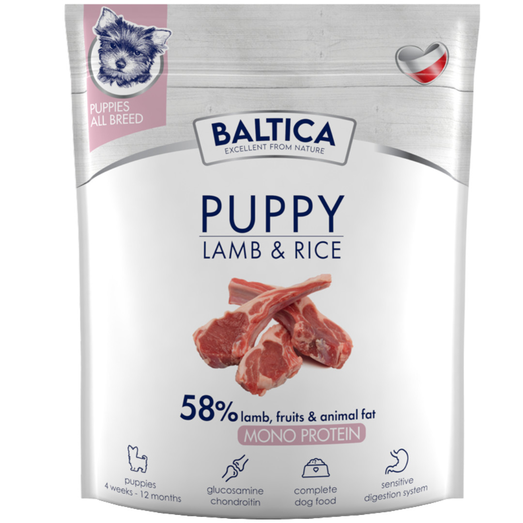 BALTICA Nutraceutic Puppy Mono Lamb with rice - suché krmivo pro psy - 1kg - foto 1