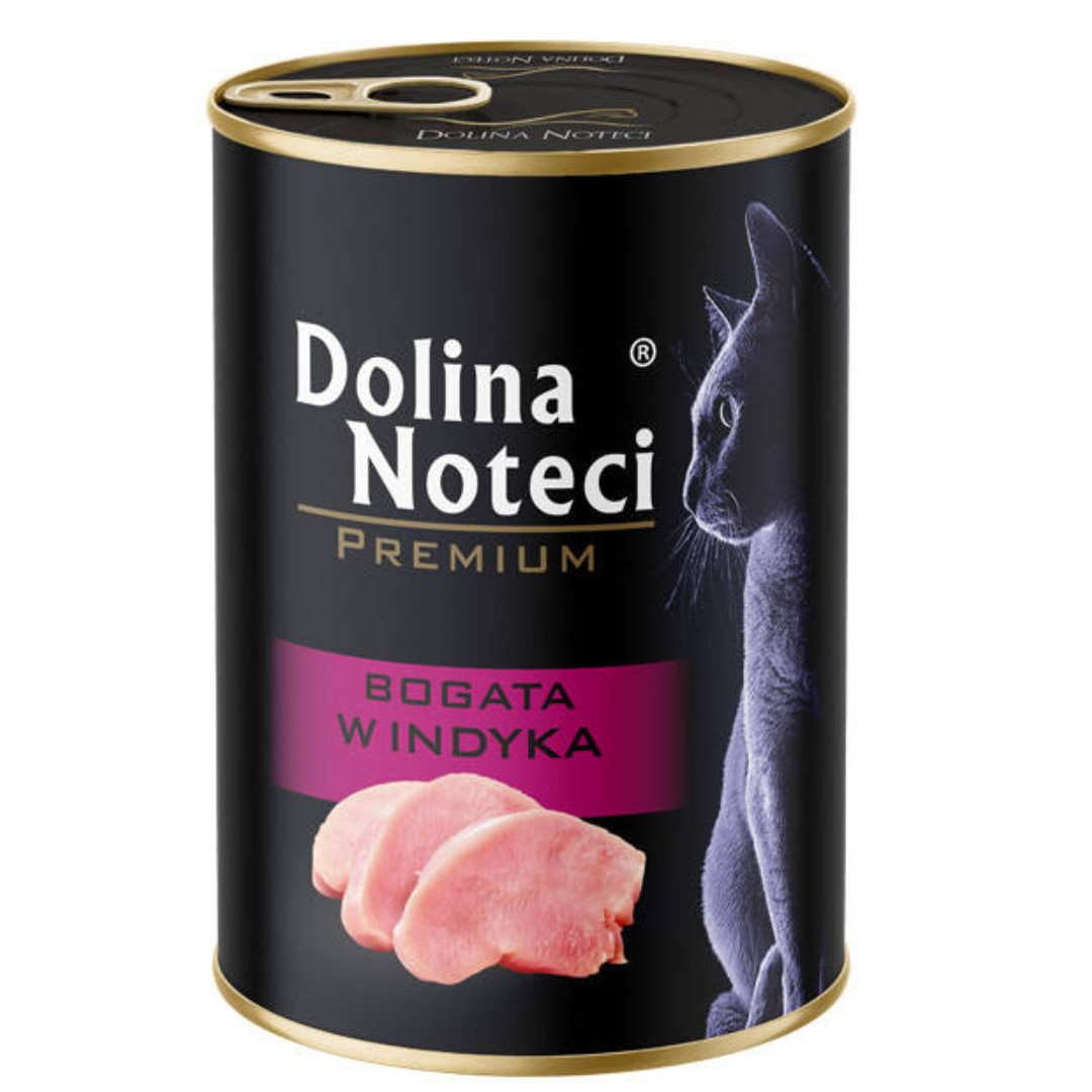 DOLINA NOTECI Premium Rich in turkey - mokré krmivo pro kočky - 400g - foto 1