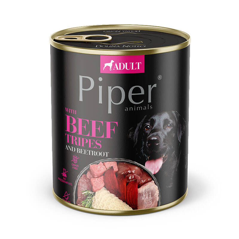 DOLINA NOTECI Piper Animals Mix příchutí - mokré krmivo pro psy - 30x800g - foto 5