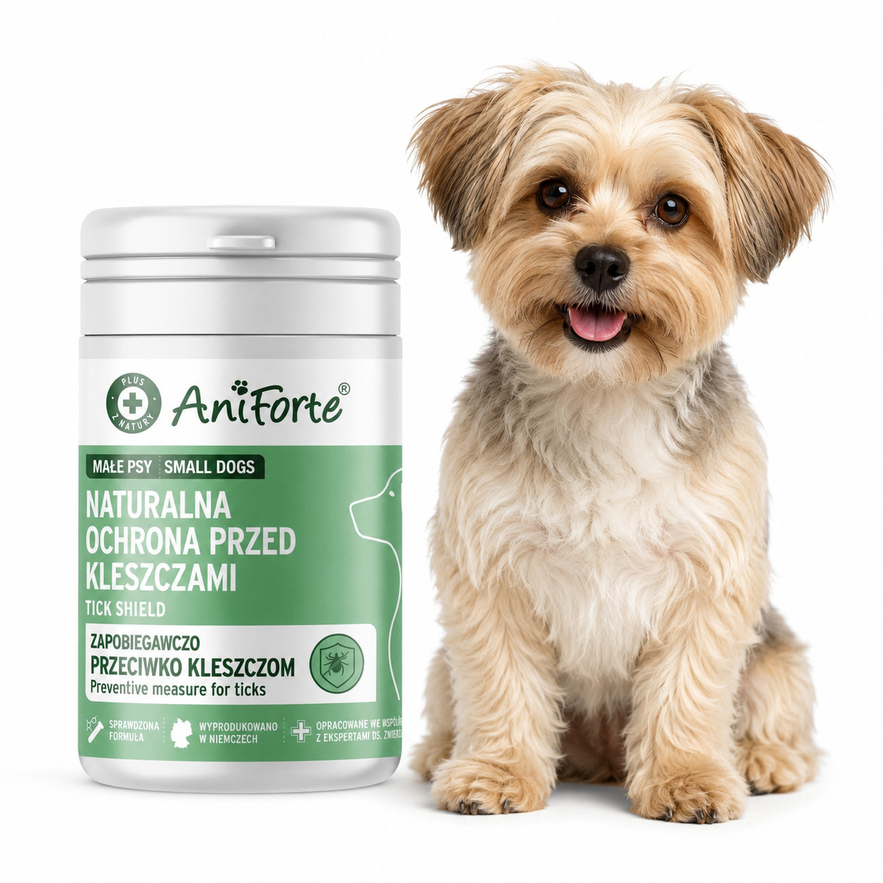 ANIFORTE Tick shield Small breeds - doplňky stravy pro psy - 60 tablet - foto 3