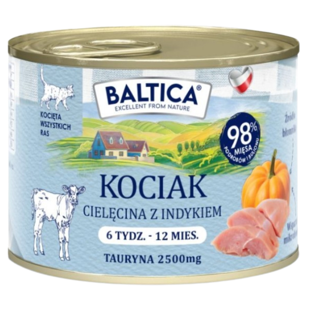 BALTICA Chuť regionů Koťata MIX PŘÍCHUTÍ - mokré krmivo pro kočky - 12x185g - foto 1