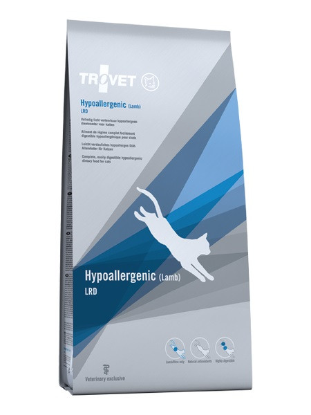 TROVET Hypoallergenic LRD with lamb - suché krmivo pro kočky - 3 kg - foto 2