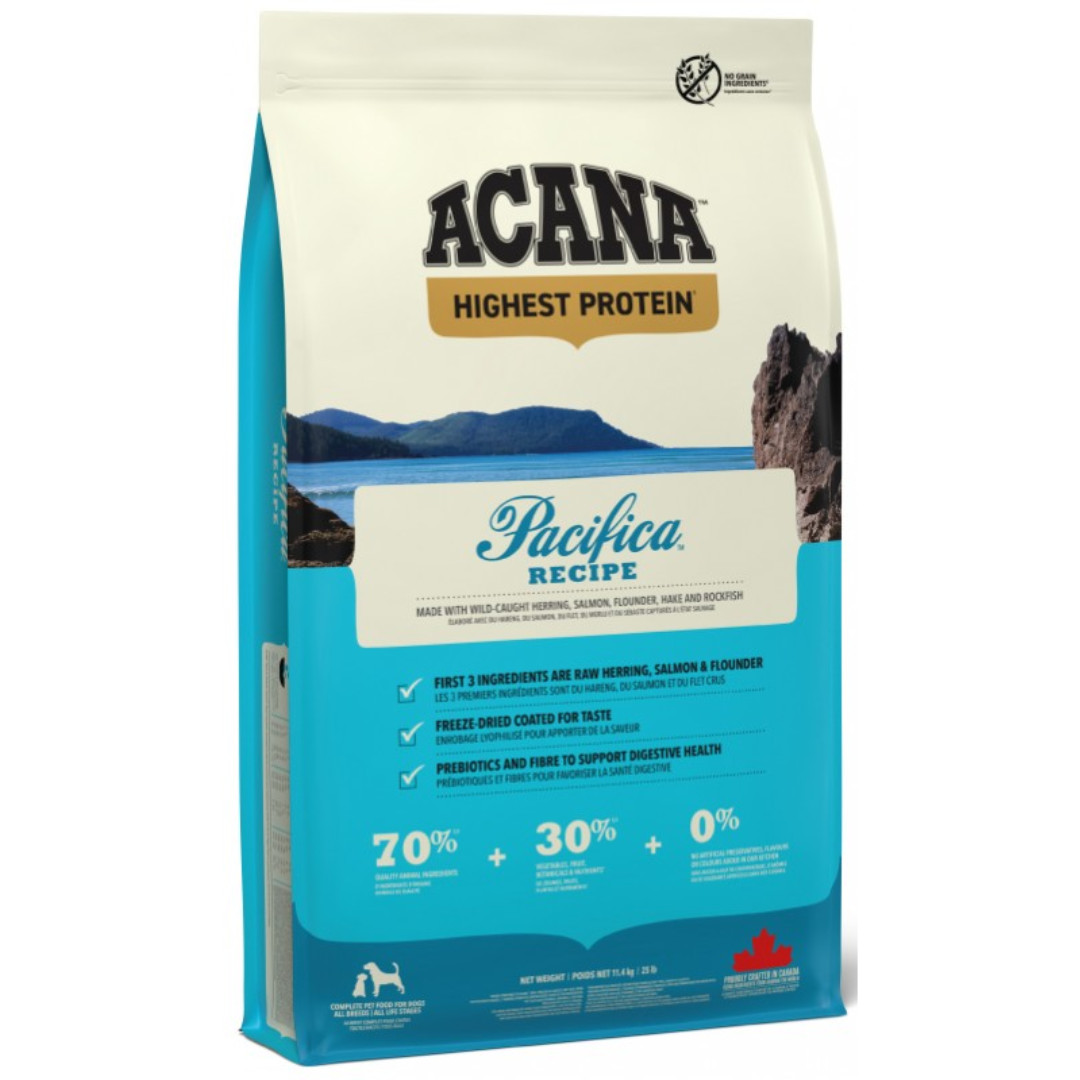 ACANA Highest Protein Pacifica - suché krmivo pro psy - 11,4 kg - foto 1