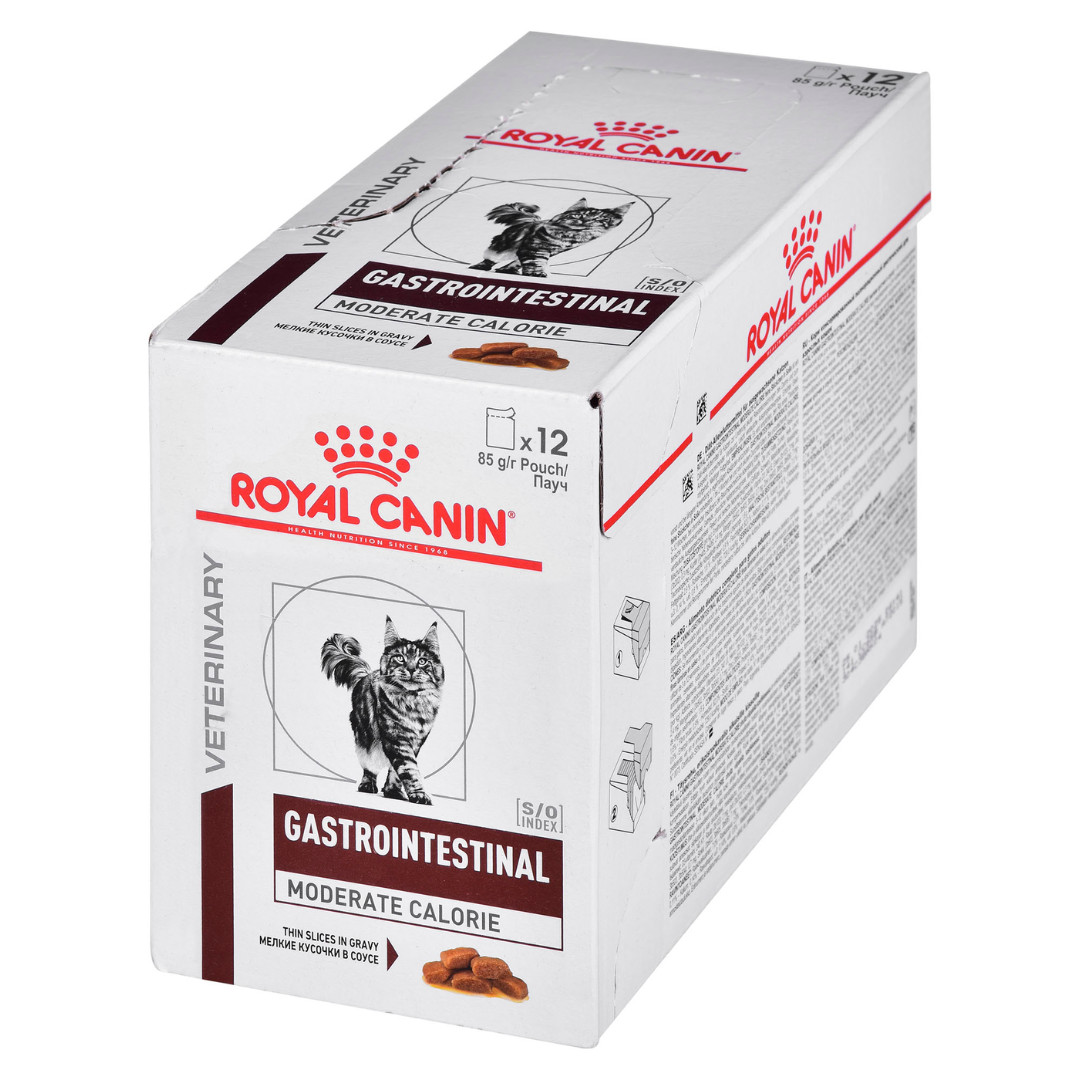 ROYAL CANIN Gastrointestinal Moderate Calorie - mokré krmivo pro kočky - 12 x 85g - foto 3