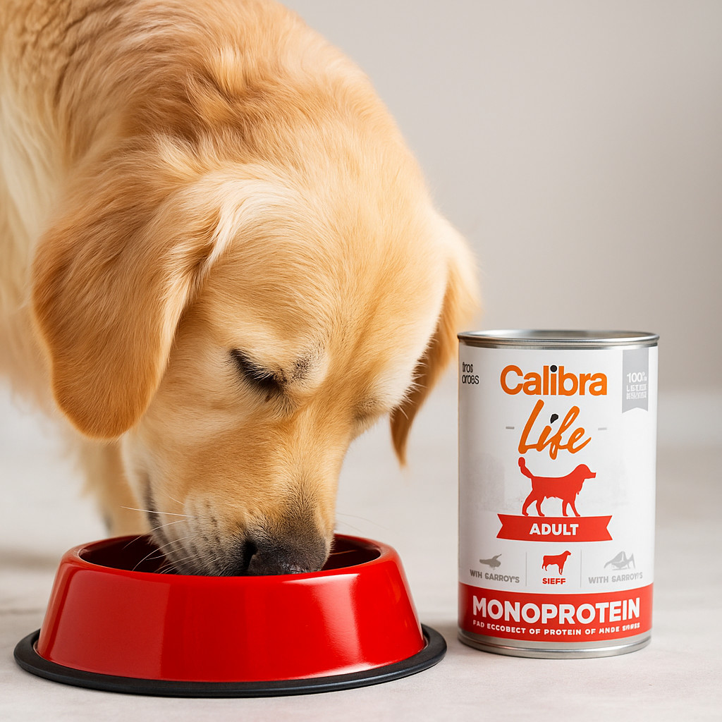 CALIBRA Dog Life Adult Monoprotein MIX - mokré krmivo pro psy - 6x400g - foto 2